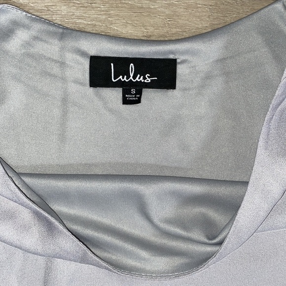 NWT Status Update Light Grey Shift Lulus dress - Picture 2 of 2